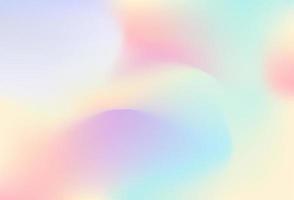 Colorful holographic gradient background design vector