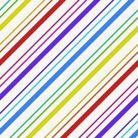 Seamless colorful diagonal stripes pattern vector