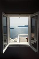 Santorini window photo
