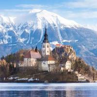 Lago Bled, Eslovenia, Europa.