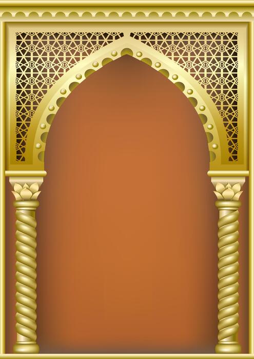 Islamic Arch Vector Art, Icons, and Graphics for Free Download