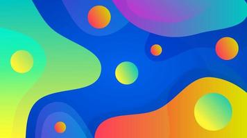 Dynamic gradient shapes composition vector