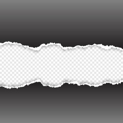 Paper Tear Texture Vector PNG Images, Paper Texture With Tear