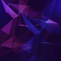 Low poly connections abstract design  vector