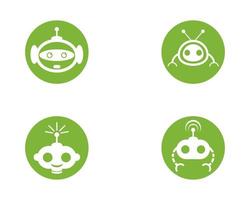 Robot vector icon