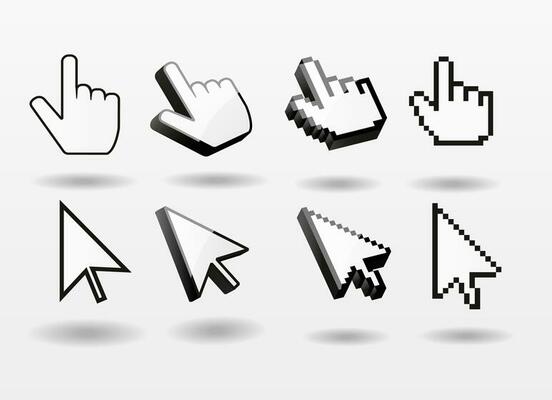Mouse pointer set