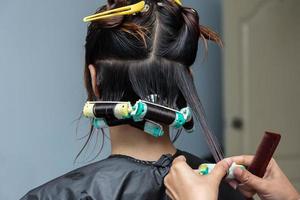 Woman in salon photo