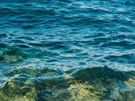 Close-up of ocean waves photo