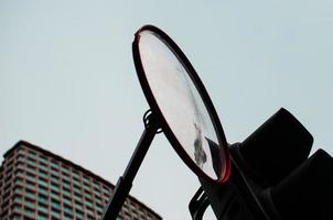 View of car side mirror  photo