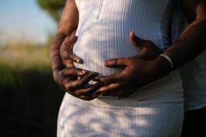 Maternity couple portrait  photo