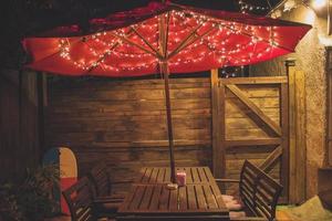 Cabana style patio photo