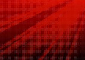 Abstract Red Halftone Speed Pattern vector