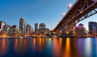 Time lapse of yachts on bay in city photo