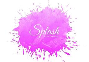 Pink watercolor splash texture background