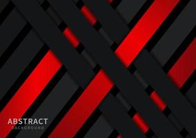 Modern Black and Red Lattice Pattern vector