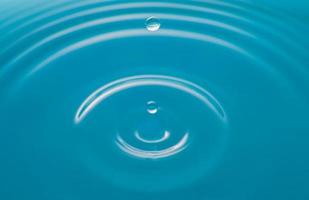 Water droplet makes ripples  photo
