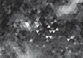 Gray low poly pattern vector