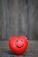 Heart shaped rubber ball photo