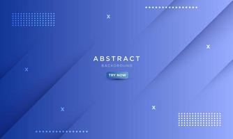 Abstract blue design with angles vector