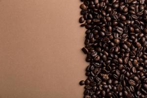 Brown coffee beans photo