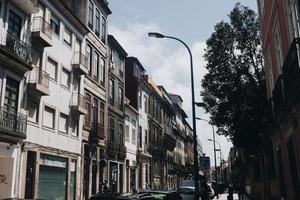 Cityscape view of street light  photo