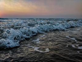 Close up of waves photo