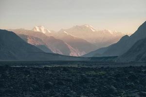 Distant view in the dusk  photo