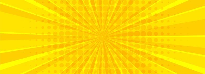 Free yellow banner - Vector Art