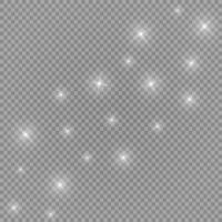 Starburst con destellos de transparencia vector