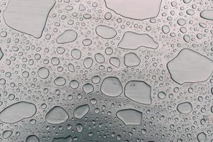 Water droplets close up photo