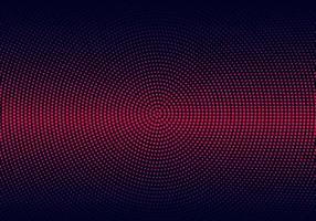 Modern red circular halftone pattern vector