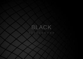 Black gradient squares with wave pattern vector
