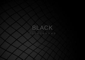 Black gradient squares with wave pattern vector