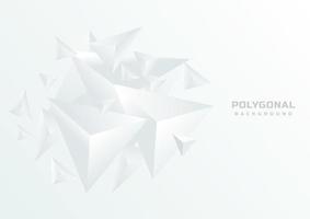 Grouped polygonal shapes on soft gradient vector