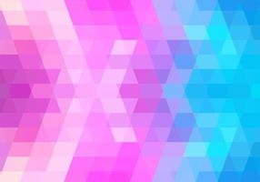 Abstract colorful pink and blue tiled geometric shapes background vector
