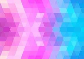 Abstract colorful pink and blue tiled geometric shapes background vector