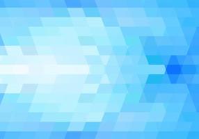 Modern blue geometric shapes background vector