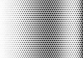 Modern black halftone pattern background vector