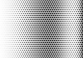 Modern black halftone pattern background vector