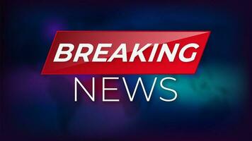 Breaking News on mesh background vector