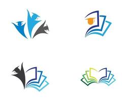 conjunto de iconos de símbolo de educación