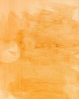 Orange watercolor texture photo