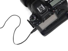 cámara réflex digital foto