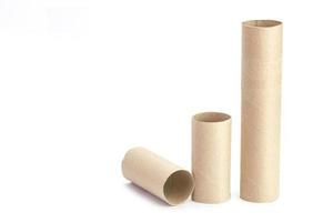 tubo de papel de papel higiénico foto