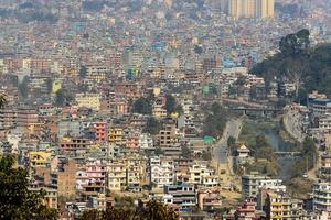 Kathmandu view from Swayambhunath
