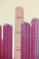 Four high rise buildings photo