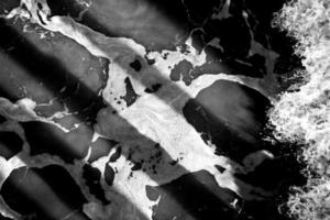 vista abstracta de textura blanco y negro foto