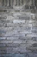 Gray brick wall photo