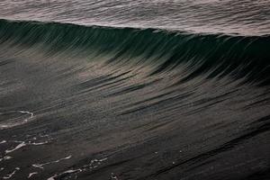 Dark ocean wave photo