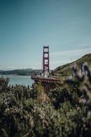 puente de la bahía de san fransisco foto